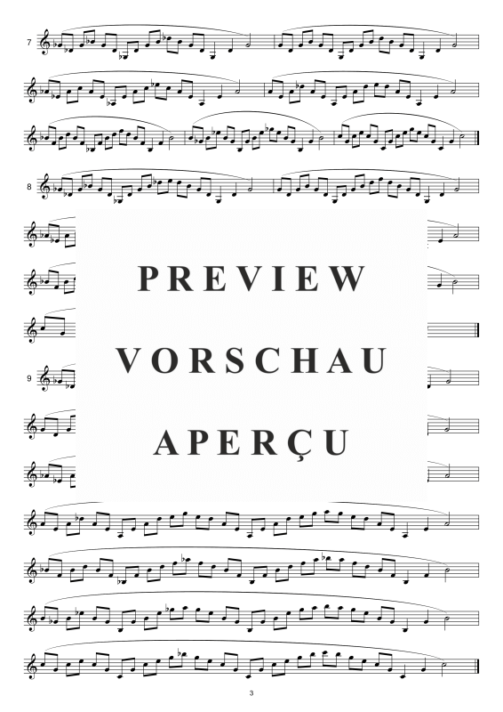 gallery: Tägliche Übungen im Violinschlüssel, , (Trompete)