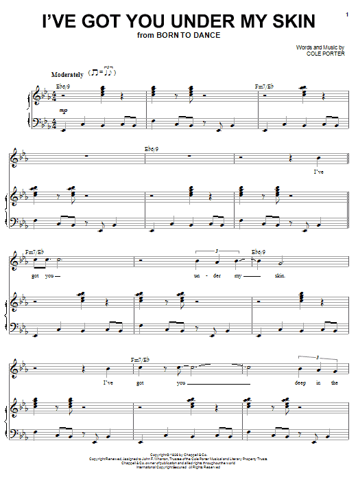 Produktgalerie: Seite 1 von 1 I've Got You Under My Skin, Michael Buble, Gesang, Klavier