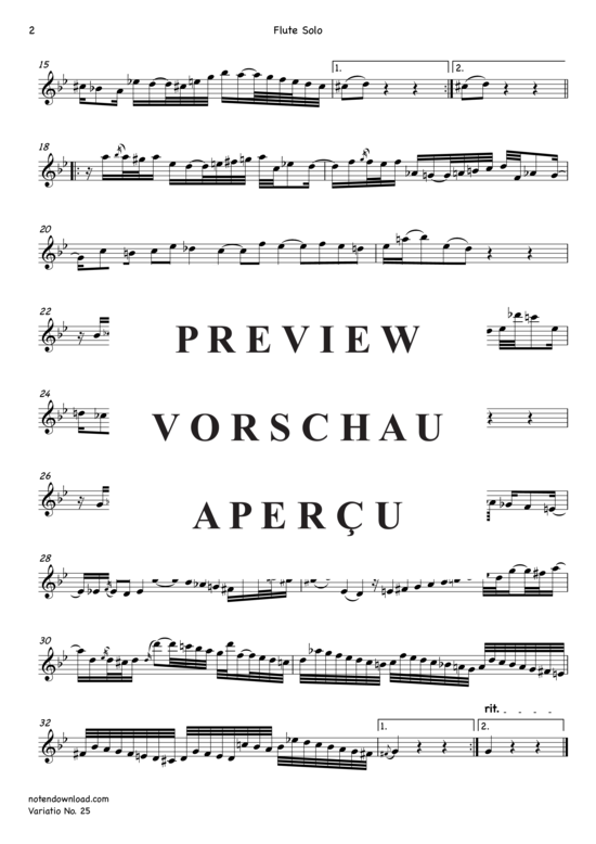 gallery: Variatio Nr. 25 (Goldberg-Variationen) , ,  (Querflöte + Klavier/Orgel)