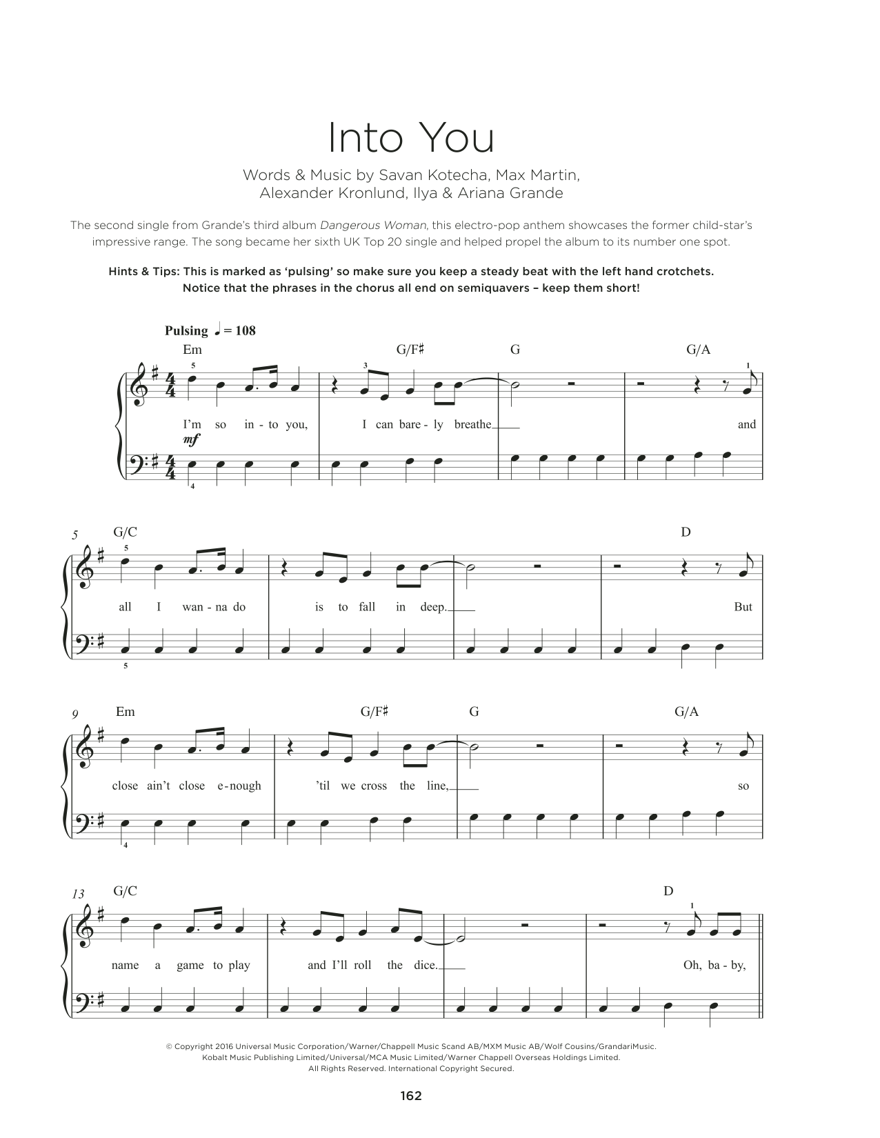 Produktbild zu:  Into You - Ariana Grande