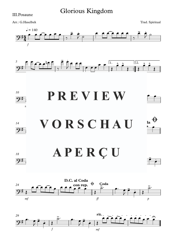 Produktgalerie: Seite 7 von 9 Glorious Kingdom, , (Blechbläserquartett)