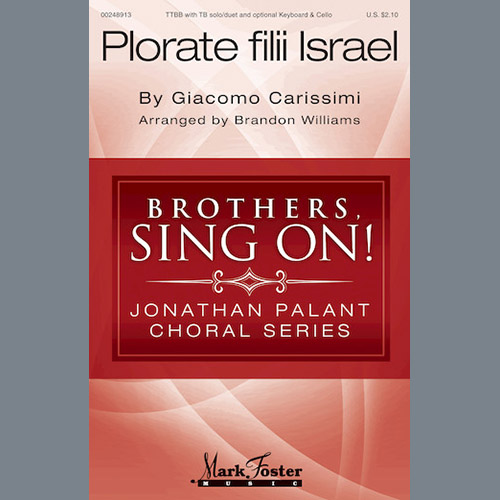 cover: Plorate Filii Israel, Brandon Williams