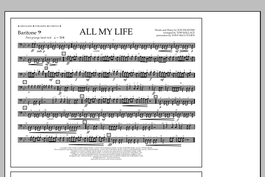 Produktbild zu:  All My Life - Baritone B.C. - Tom Wallace