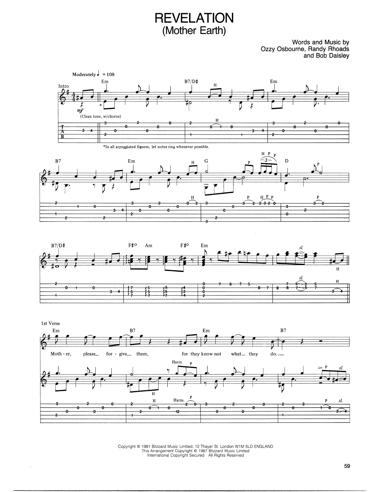 Produktgalerie: Seite 1 von 1 Revelation, Ozzy Osbourne, Gitarre