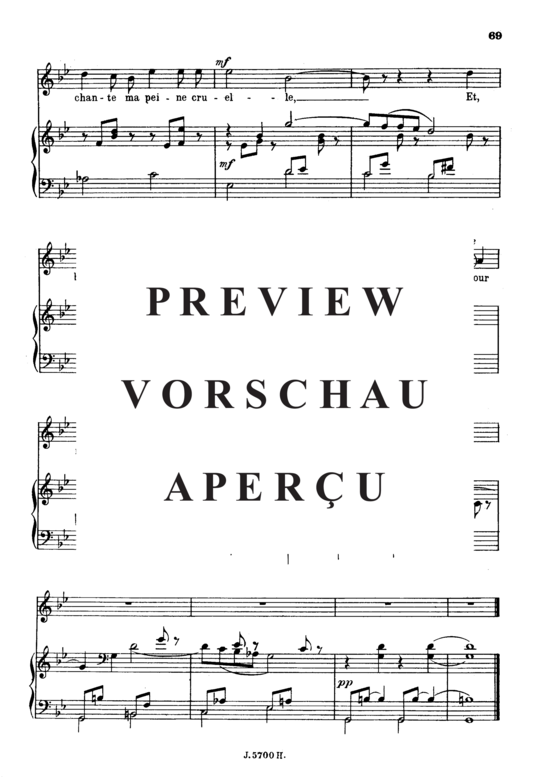 Product gallery: Page 4 of 4 Le plus doux chemin Op.87 No.1, , High Voice and Piano
