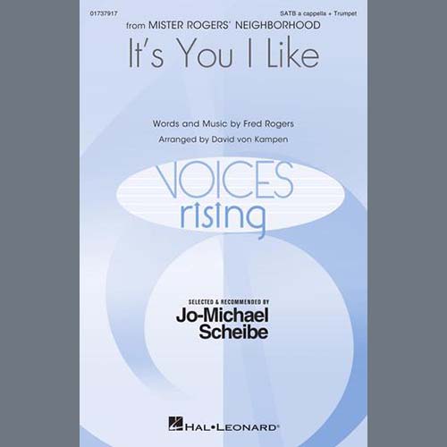 cover: It's You I Like (arr. David von Kampen), Fred Rogers, Chor