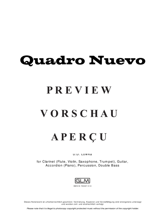 gallery: Giovanni Tranquillo , Quadro Nuevo, (Akustik-Quartett)