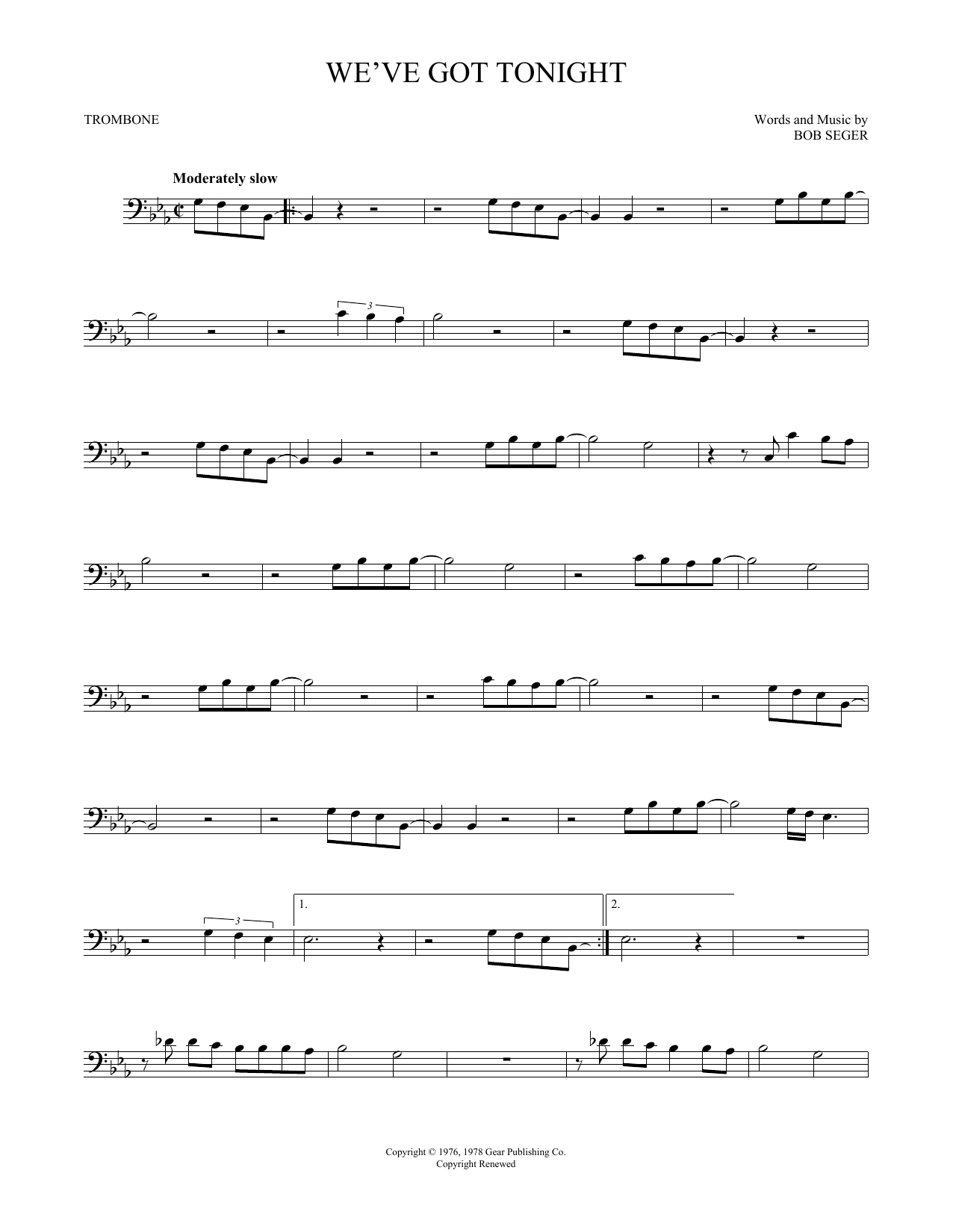 Product gallery: Page 1 of 1 We've Got Tonight, Bob Seger