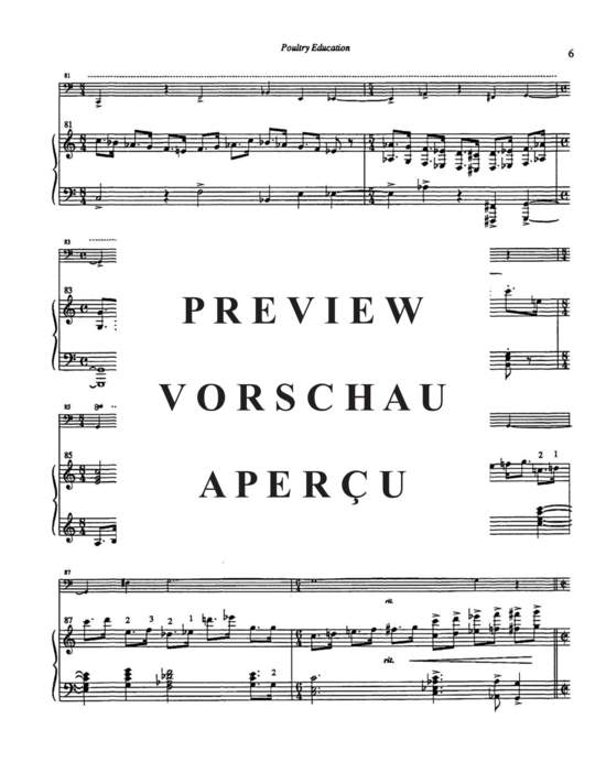 Produktgalerie: Seite 10 von 21 Four Ragged Fables , , (Tuba + Klavier)