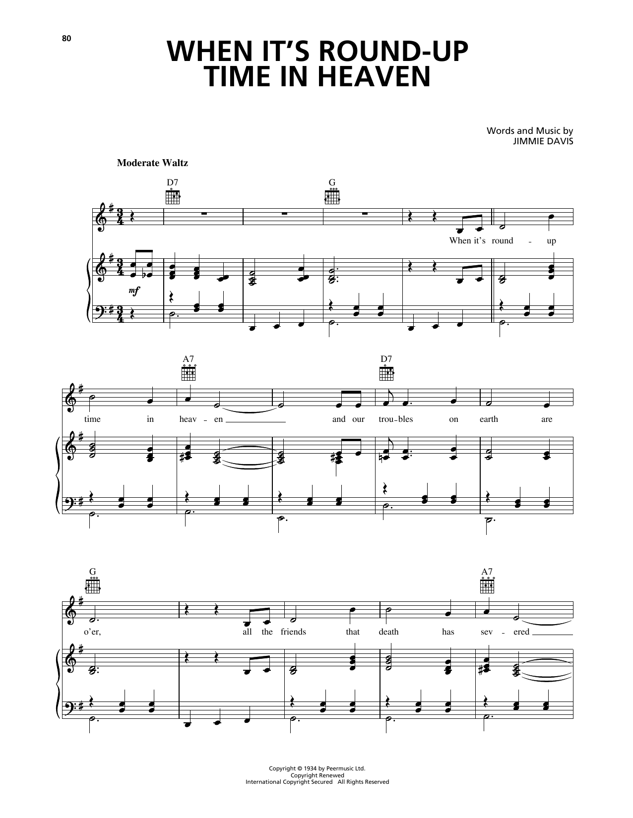 Produktbild zu: When It's Round-Up Time In Heaven
