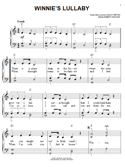 Produktbild zu: Winnie's Lullaby