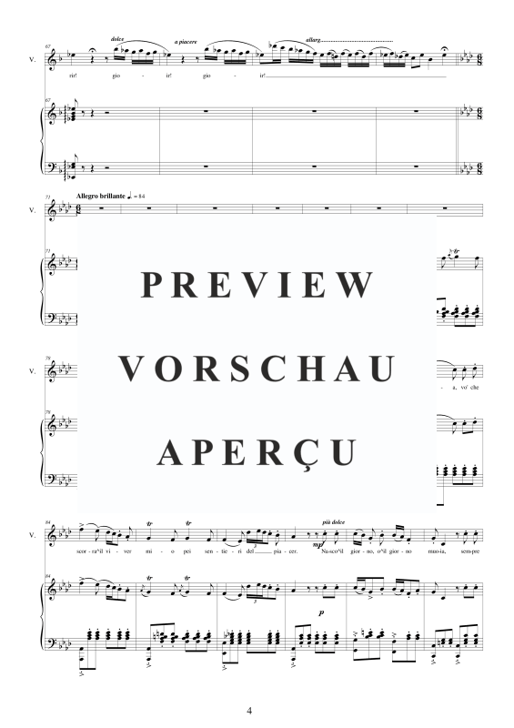 Produktgalerie: Seite 5 von 10 La Traviata - (Act 1) 'Ah Fors'è lui', 'Sempre libera', , Sopran und Klavier
