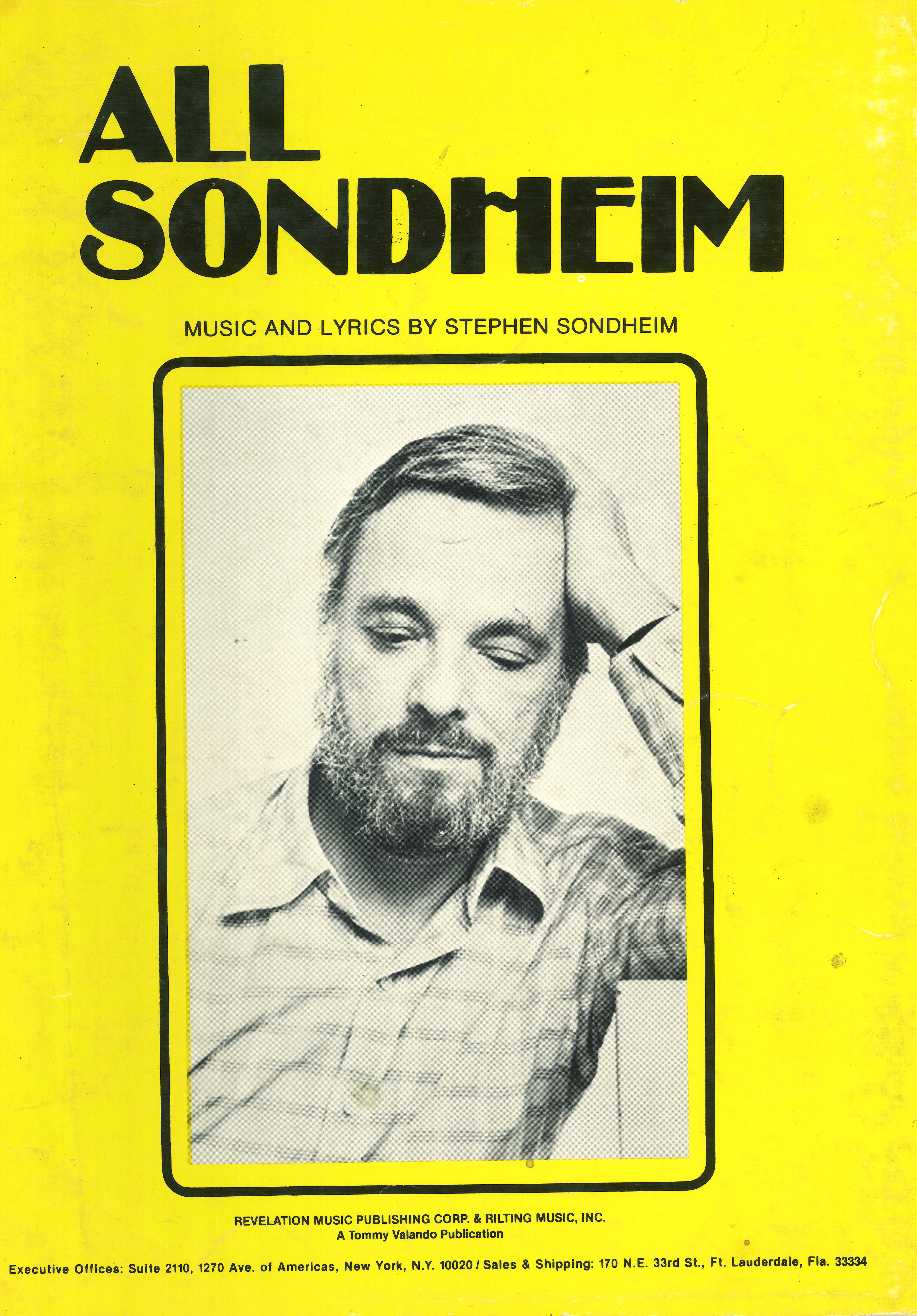 cover: A Parade In Town (from 'Anyone Can Whistle'), Stephen Sondheim, Gesang, Gitarre, Klavier