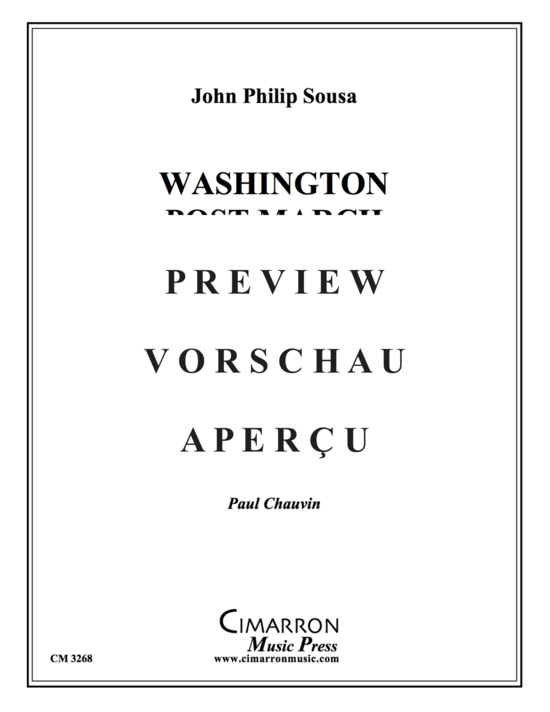gallery: Washington Post March , , (Blechbläserquintett)