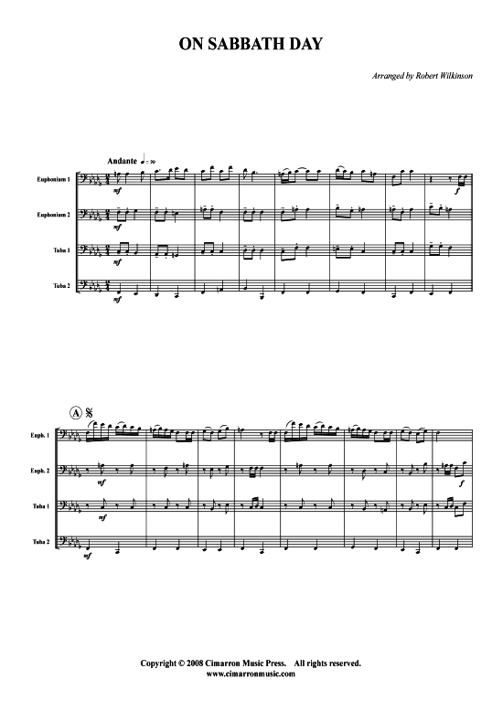 Product picture to: On Sabbath Day Traditional