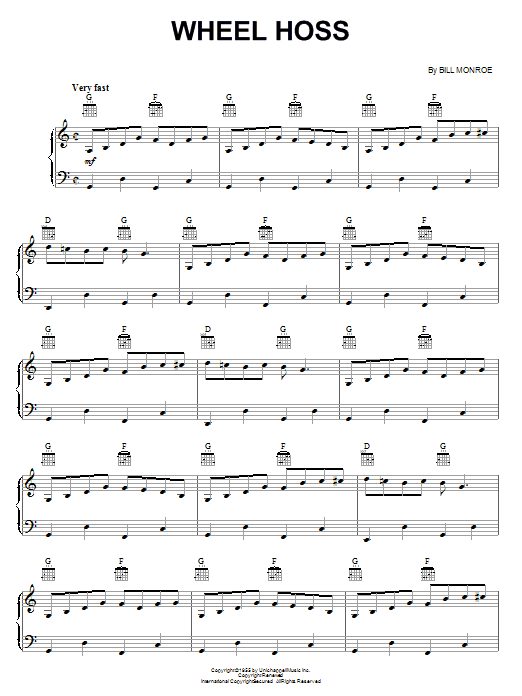 Product gallery: Page 1 of 1 Wheel Hoss, Bill Monroe