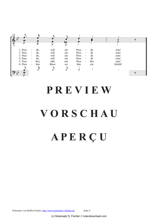 gallery: Preußenlied , , (Männerchor)