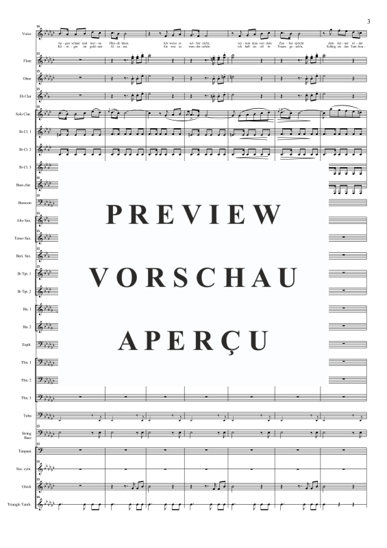 Product gallery: Page 6 of 11 Meine Lippen sie küssen so heiß, , Solo Vocal and Concert Band