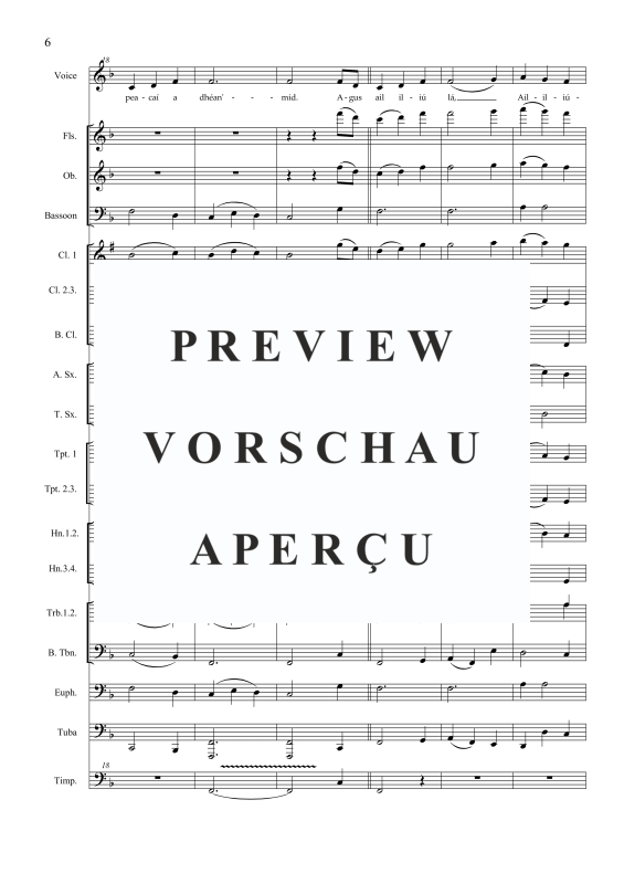 Produktgalerie: Seite 9 von 11 An t-Aiseiri, , Gemischter Chor und Concert Bamd