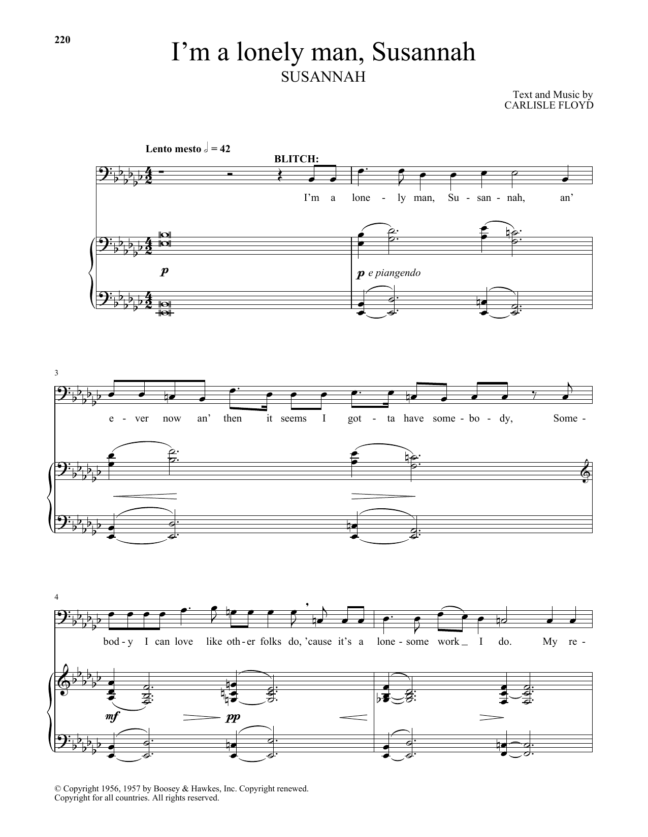 Produktbild zu: I'm A Lonely Man, Susannah