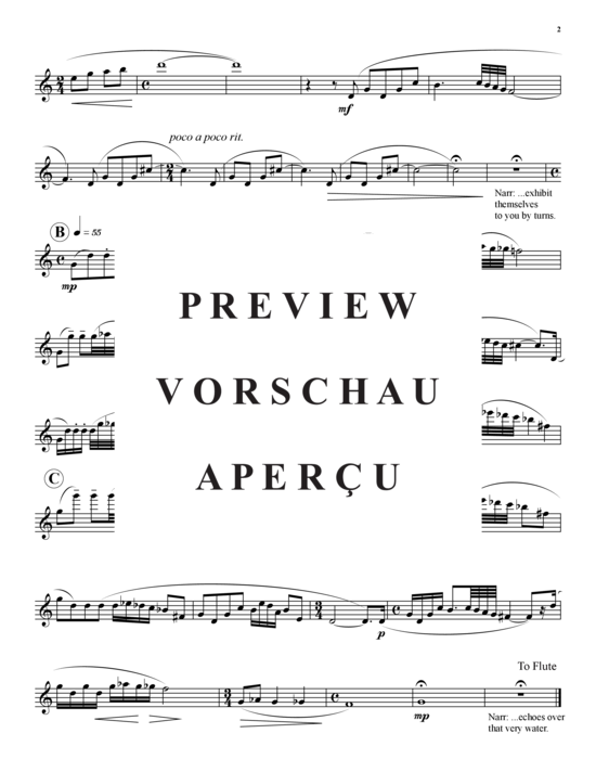 Product gallery: Page 19 of 21 Four New England Poems , , (flute + percussion)