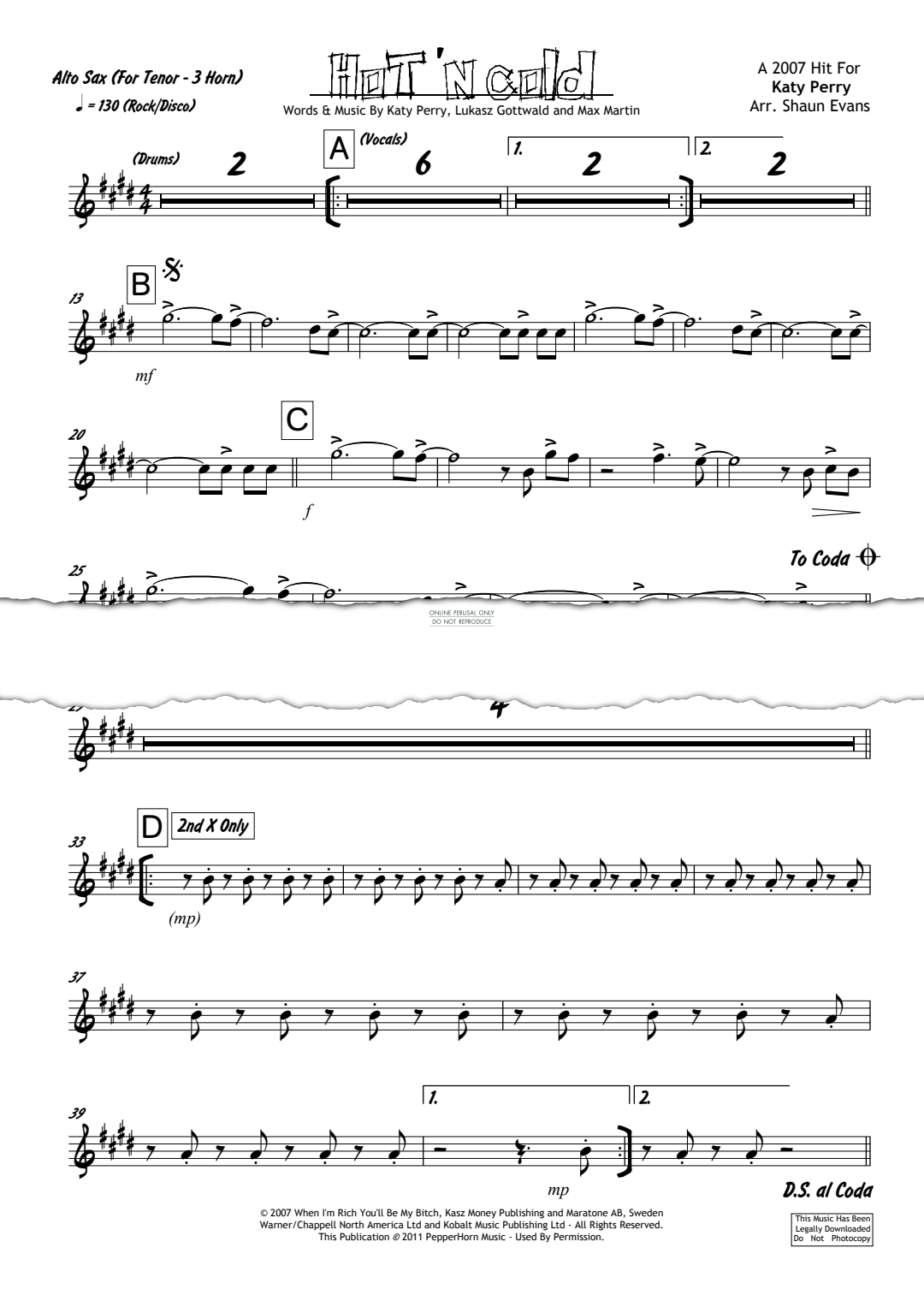 Product gallery: Page 1 of 1 Hot N Cold, Katy Perry