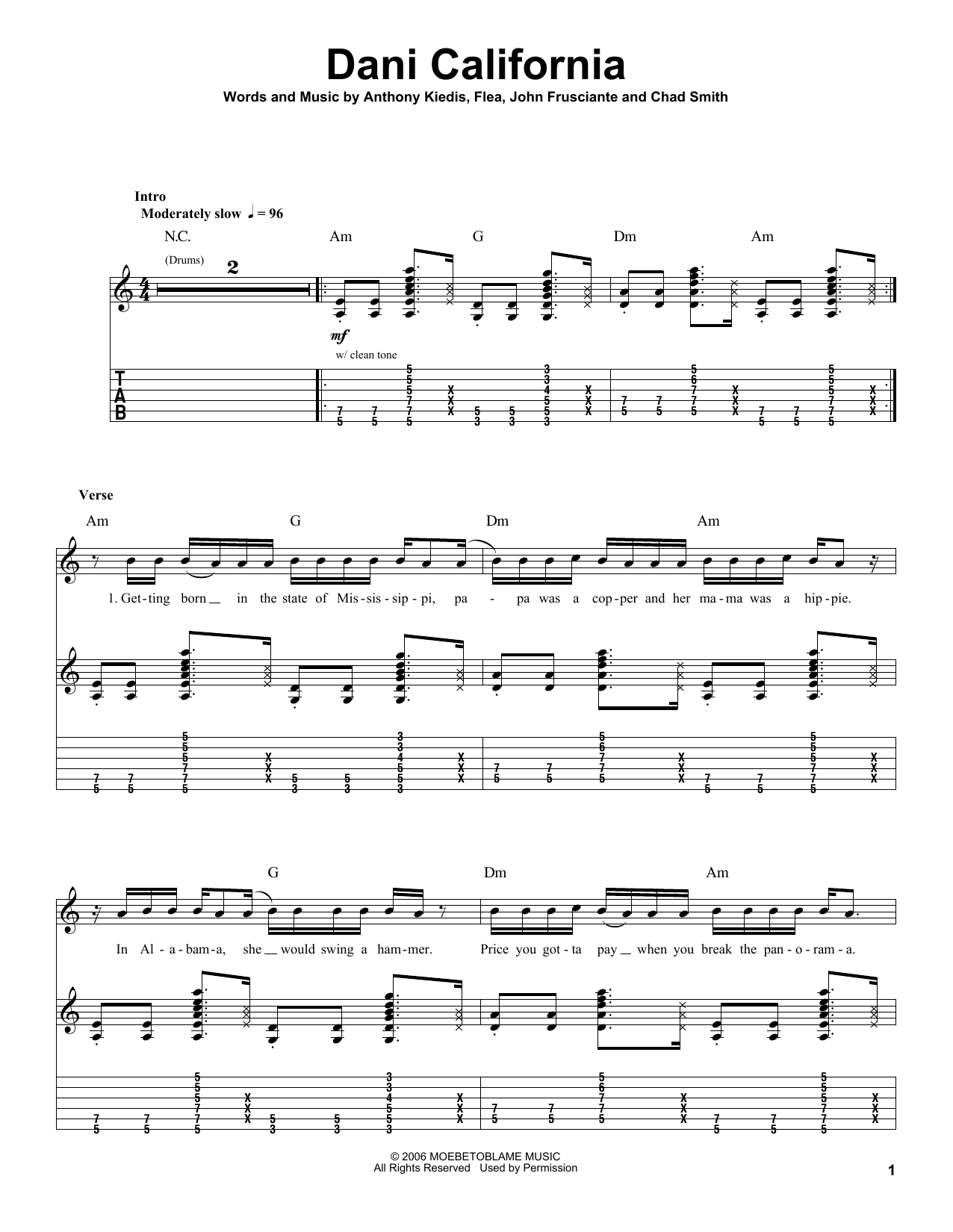 Produktbild zu: Dani California