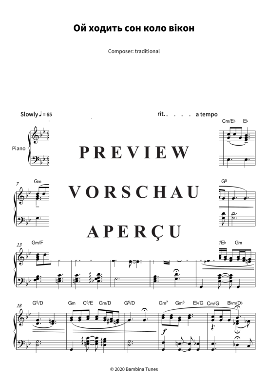 Produktgalerie: Seite 4 von 5 The Dream passes by the window , , Klavier Solo