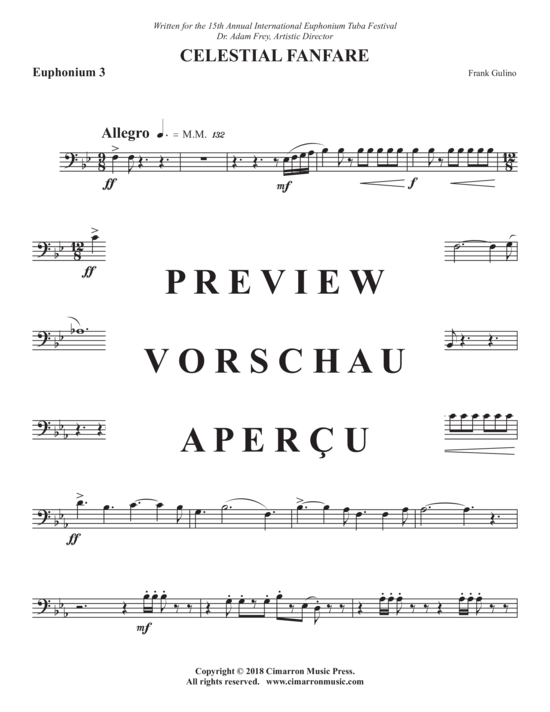 Product gallery: Page 17 of 21 Celestial Fanfare , , (Tuba Ensemble EEEETTTT)