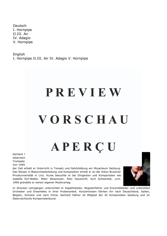 Product gallery: Page 3 of 11 Wassermusik, , (large wind orchestra)