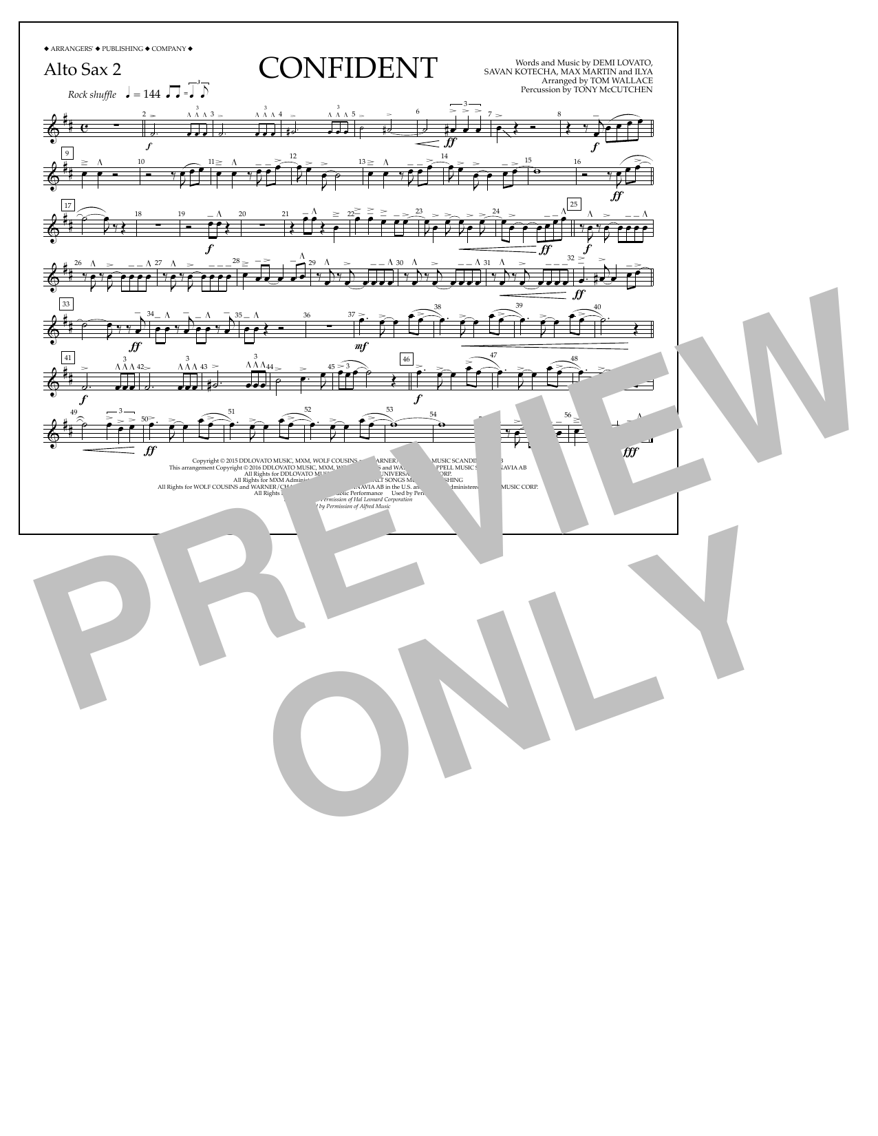 Produktbild zu: Confident - Alto Sax 2