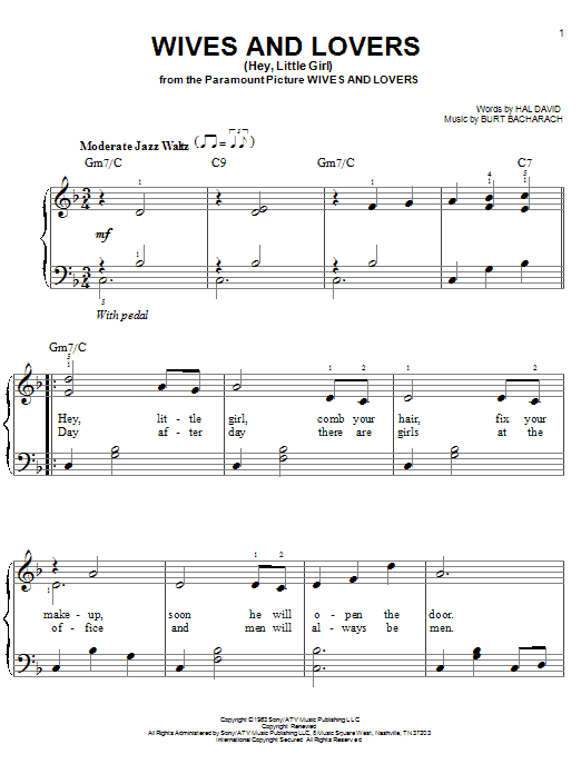 Produktbild zu: Wives And Lovers (Hey, Little Girl)