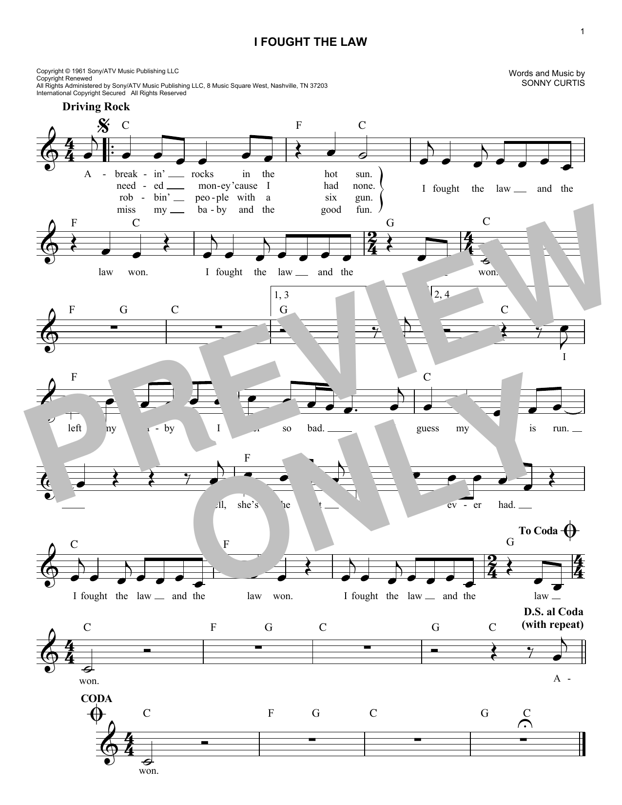Product picture to: I Fought The Law