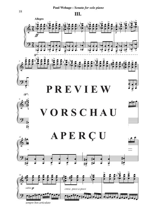 Product gallery: Page 19 of 21 Piano Sonata , , Piano Solo