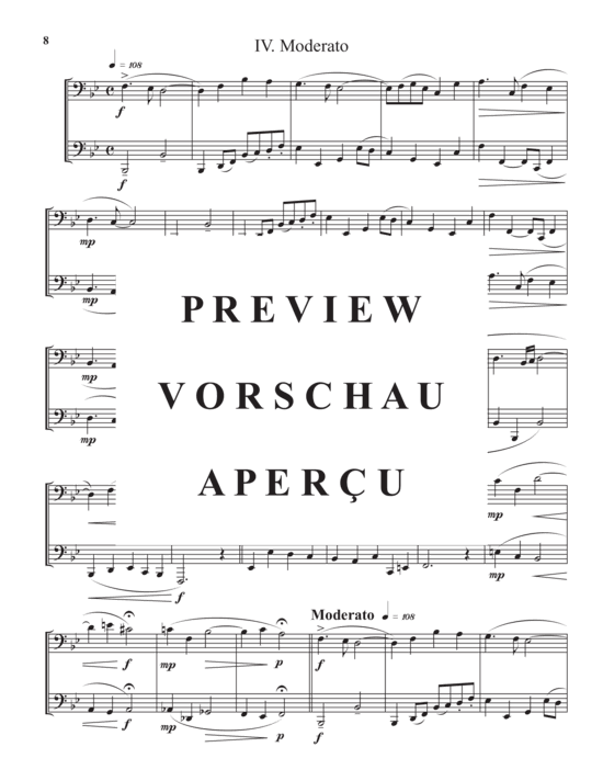 Produktgalerie: Seite 12 von 21 Six Concert Caprices , , (Blechbläser Duett - tiefe Lage)