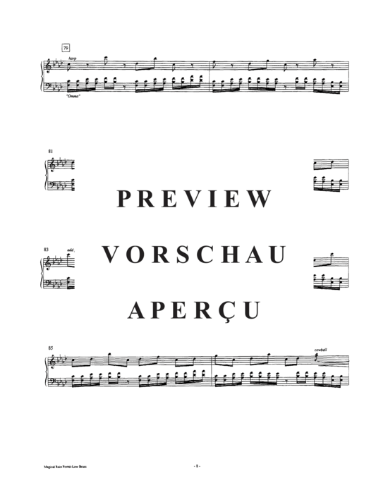 Produktgalerie: Seite 10 von 21 Into the Magical Rain Forest , , (Tuba Ensemble 1-6 Tuben + Tape)