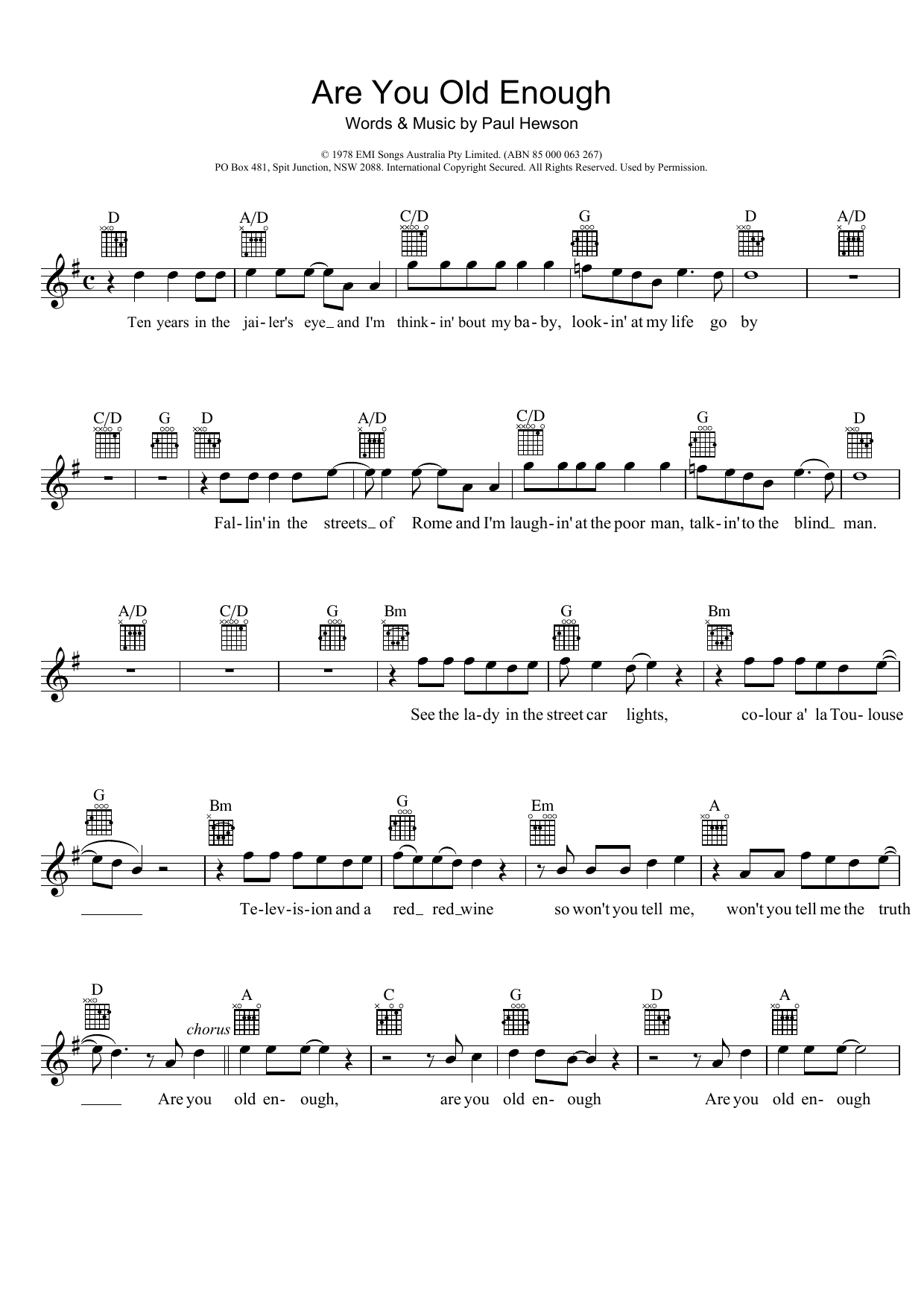 Produktgalerie: Seite 1 von 1 Are You Old Enough, Dragon, Melodieinstrument