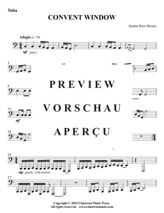 Product gallery: Page 3 of 4 Convent Widow , , (Tuba Solo)