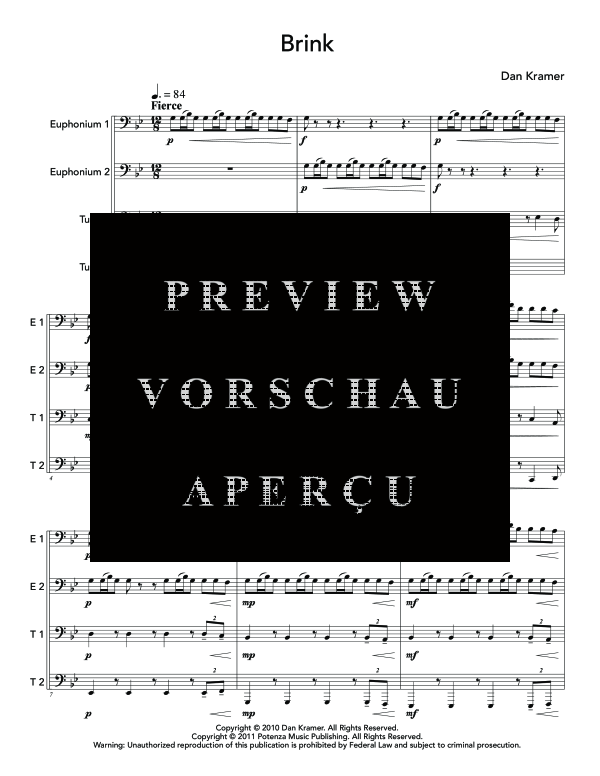 Product gallery: Page 5 of 11 Brink, , (Tuba Quartett EETT)