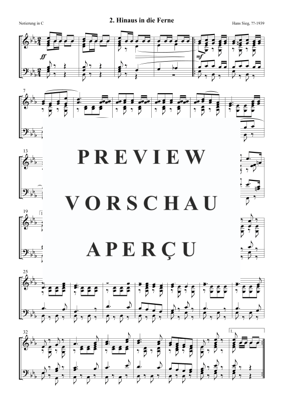 Produktgalerie: Seite 2 von 5 Hinaus in die Ferne, , Posaunenchor