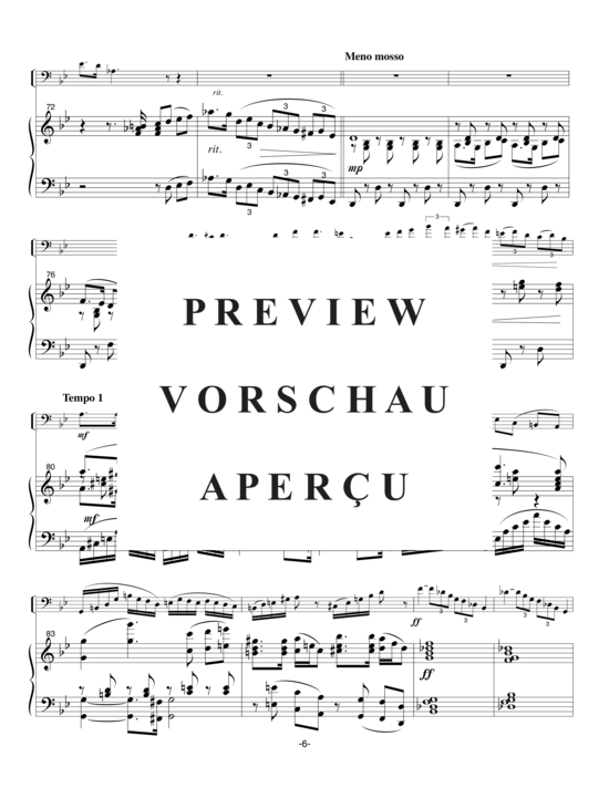 Product gallery: Page 8 of 21 Pershing Concerto , , (euphonium + piano)