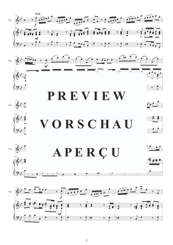 Produktgalerie: Seite 3 von 11 Violin Concerto No.1 in B-Dur Op.9, , Violine und Cembalo