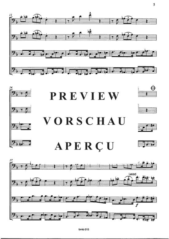 Product gallery: Page 3 of 16 Posaunen-Expresso , , (4x trombones)