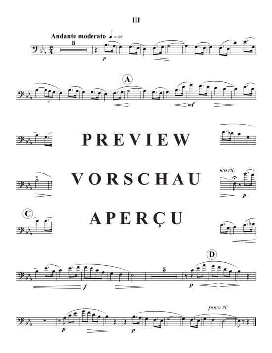 Product gallery: Page 20 of 21 Drei Romanzen ohne Worte , , (baritone/pos + piano)