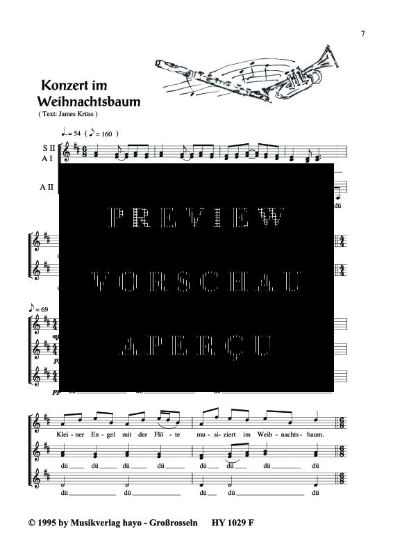 Product gallery: Page 8 of 11 Vier weihnachtliche Lieder, , (female choir SSAA)