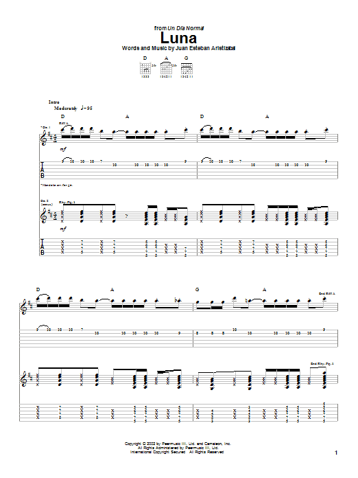 Produktgalerie: Seite 1 von 1 Luna, Juanes, Gitarre