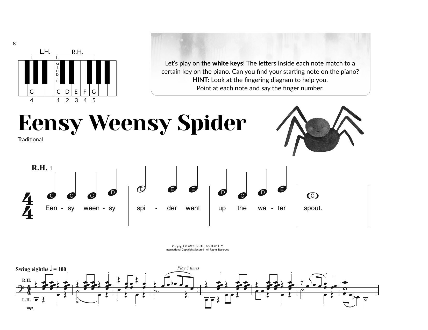 Product picture to: Eensy Weensy Spider