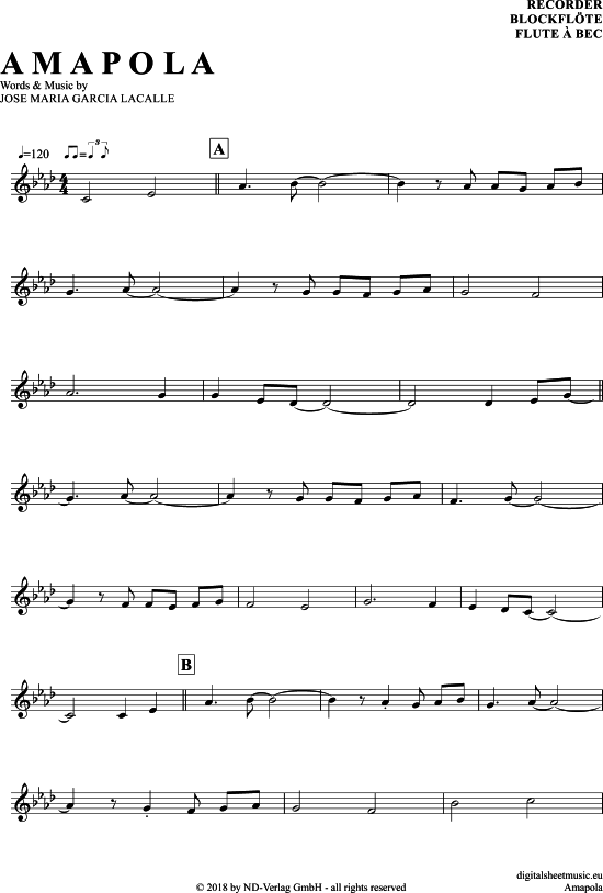 Product gallery: Page 1 of 4 Amapola , , (recorder)