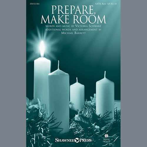 cover: Prepare, Make Room (arr. Michael Barrett), Victoria Schwarz, Chor