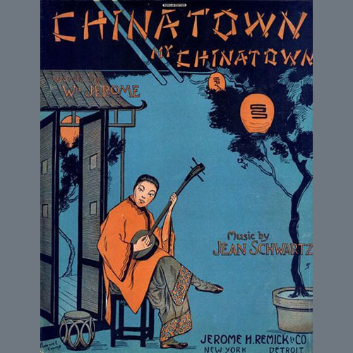 cover: Chinatown, My Chinatown, William Jerome, Gesang, Gitarre, Klavier
